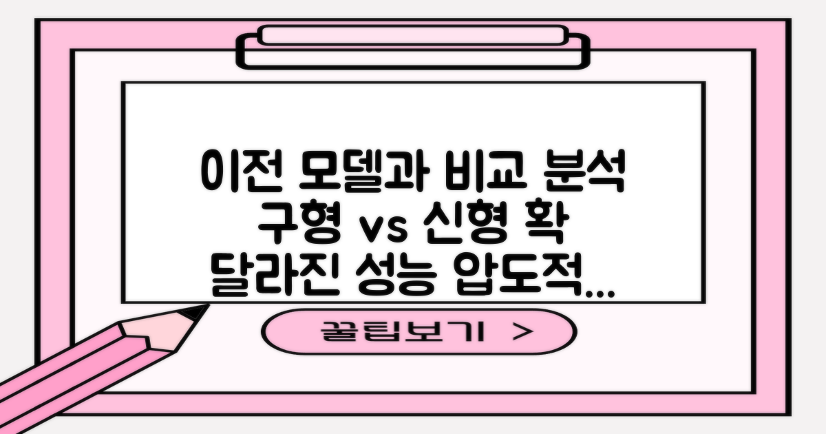 이전 모델과 비교 분석